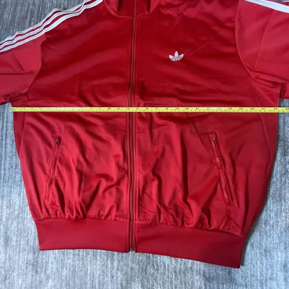 Adidas Originals Firebird Track Suit Mens XL Red 3-Stripes KD8307 KD8319